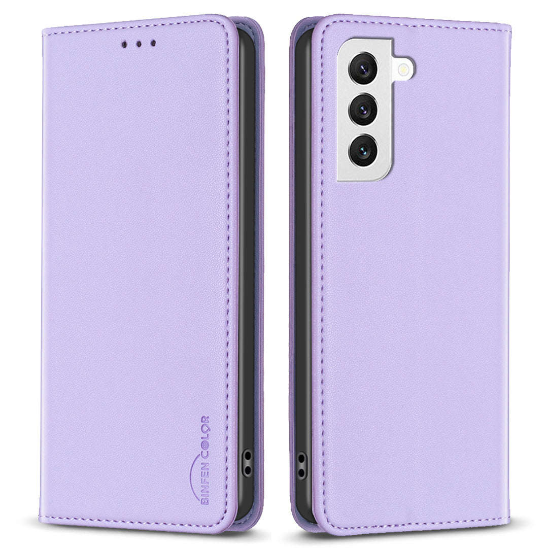 BINFEN COLOR BF18 Phone Case for Samsung Galaxy S21 FE 5G Card Holder PU Leather Stand Cover BINFEN COLOR BF18 Phone Case for Samsung Galaxy S21 FE 5G Card Holder PU Leather Stand Cover